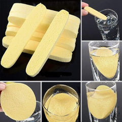 12 PCS Compressed Facial Sponge, Face Cleansing Sponges with Storage Container Roposo Clout