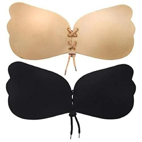 Silicone Push Up Lingerie Invisible Magic Solid Bra Roposo Clout